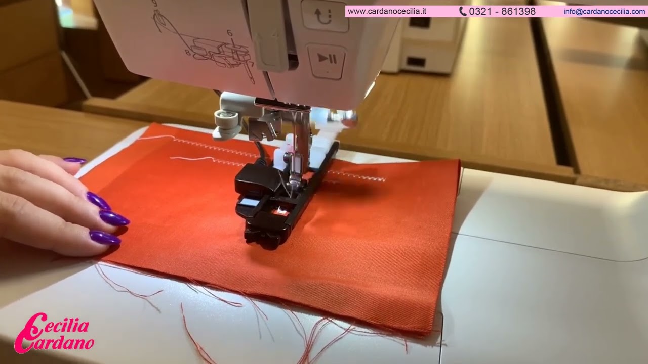 Tutorial Nuovissima Necchi NE210 ed- Eleonora Galvagno macchina da cucire e ricamare