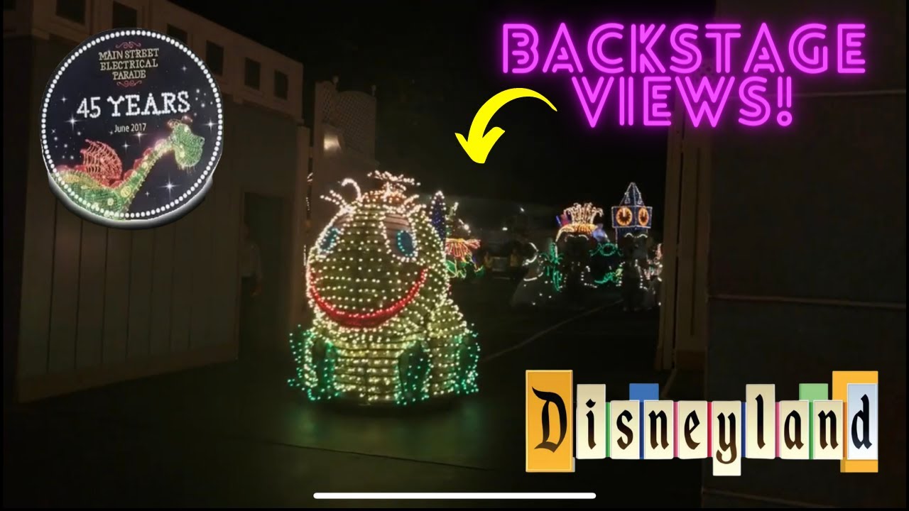 Main Street Electrical Parade - Complete and backstage views HD (SKIP to 1:40)