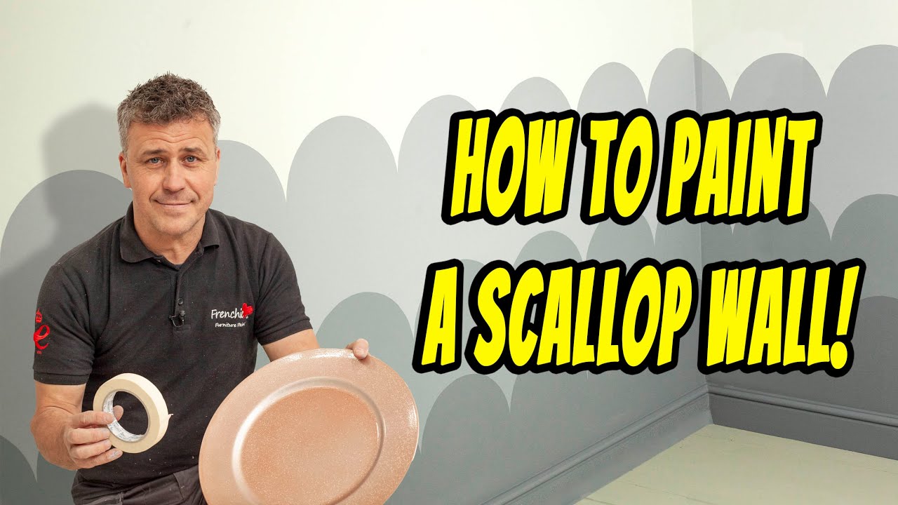 How to Paint a Scalloped Wall | Frenchic Paint Tutorial