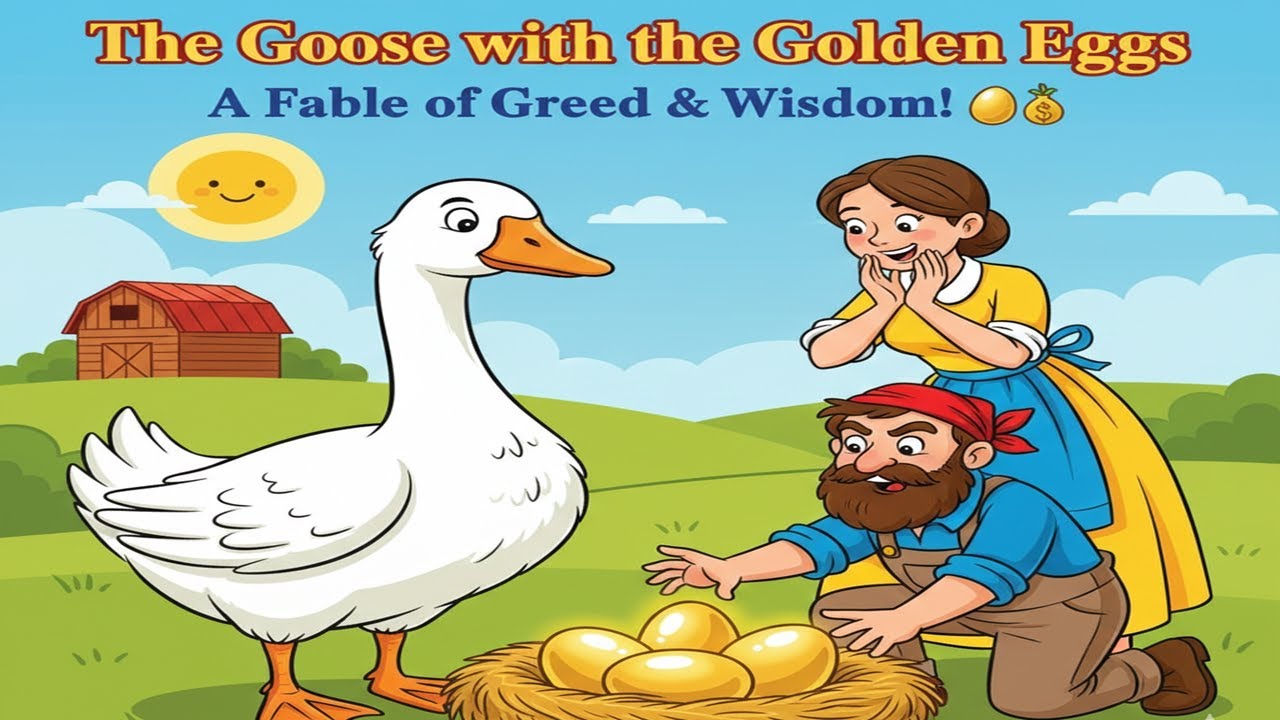 The Goose with the Golden Eggs: A Fable of Greed & Wisdom! 🥚💰