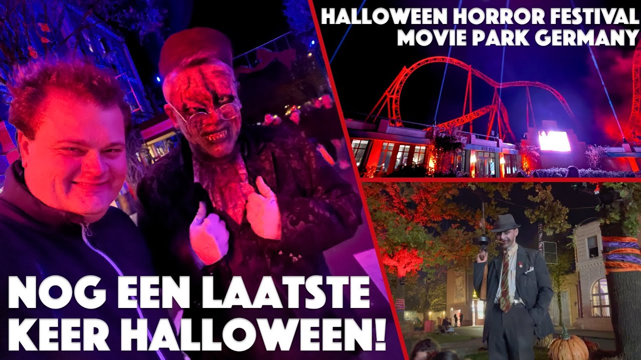 Nog een laatste keer Halloween! Horror Festival in Movie Park Germany