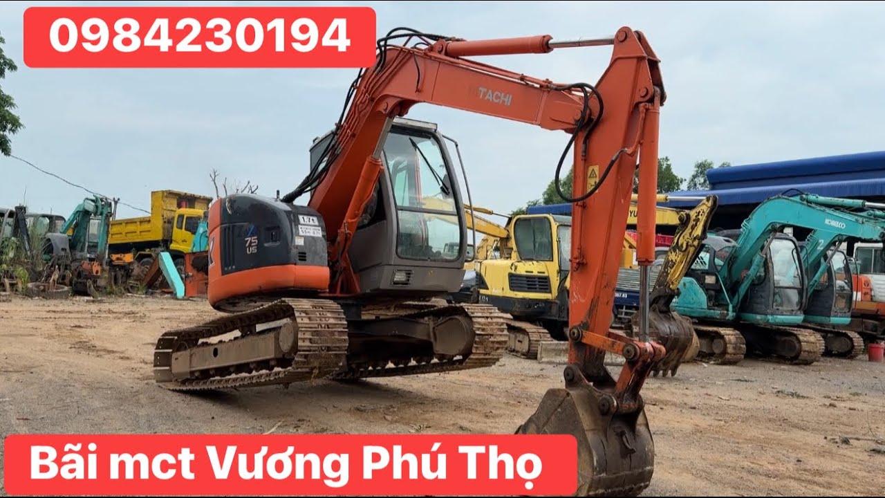 Bãi MCT Vương Phú Thọ, tiếp tục về hiatchi 75us-a, giá hợp lý: 0984230194