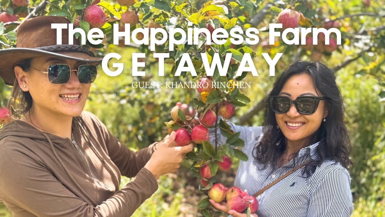 Lunch date at  The Happiness Farm with Khandrola , Paro Bhutan | unfiltered conversation 