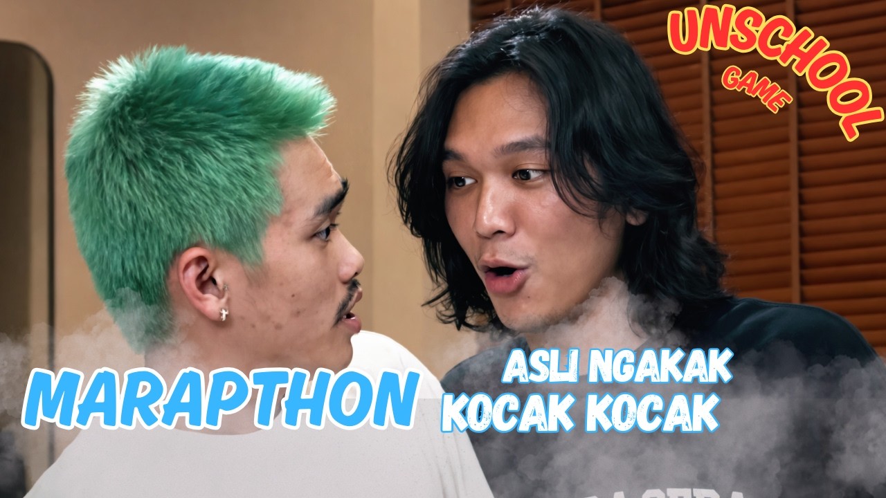 UNSCHOOL GAME, HAHAH KOCAK PARAH BARENG RIA SW #marapthon #marapthon3 #marapthon2