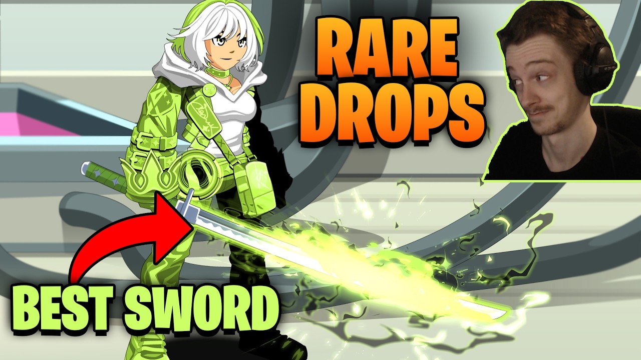 Best Sword in AQW? Rare Drops! 1000 Free AC! AQWorlds