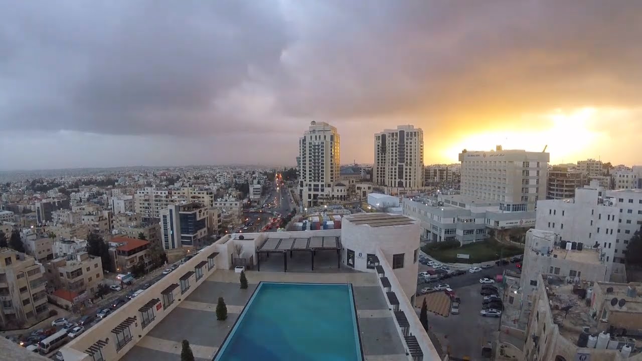 Amman Jordan: City Unedited Time Lapse Video