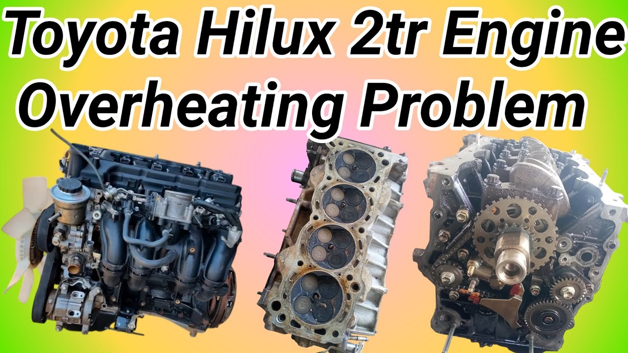 Toyota Hilux 2TR Engine Removal | Overheating & Head Gasket Problem Fix | Mechanical Giyan