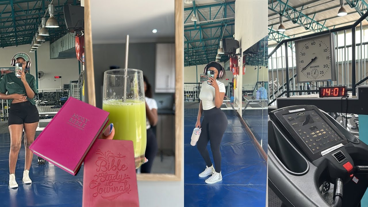 BECOMING THE WOMAN OF MY DREAMS-selfcare volg-green juice-takealot bible-gym-UFS STUDENT 