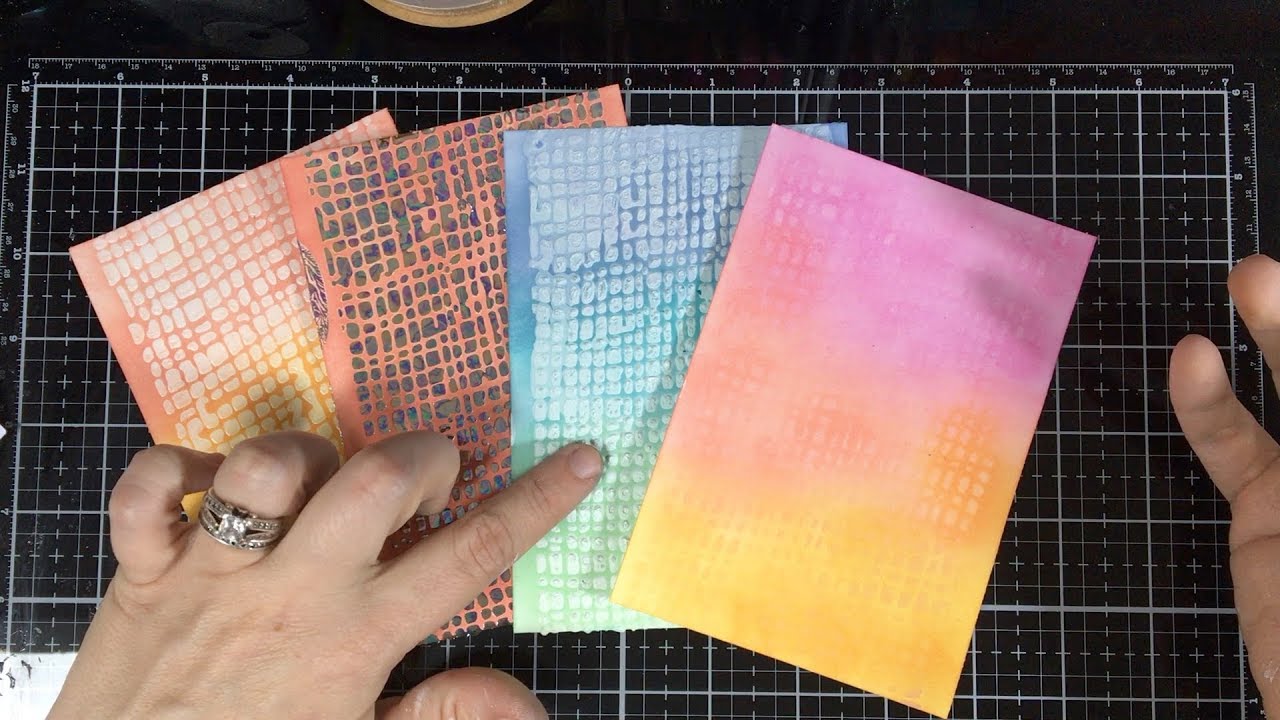 Resist Techniques with Pigment Inks & Other Mediums