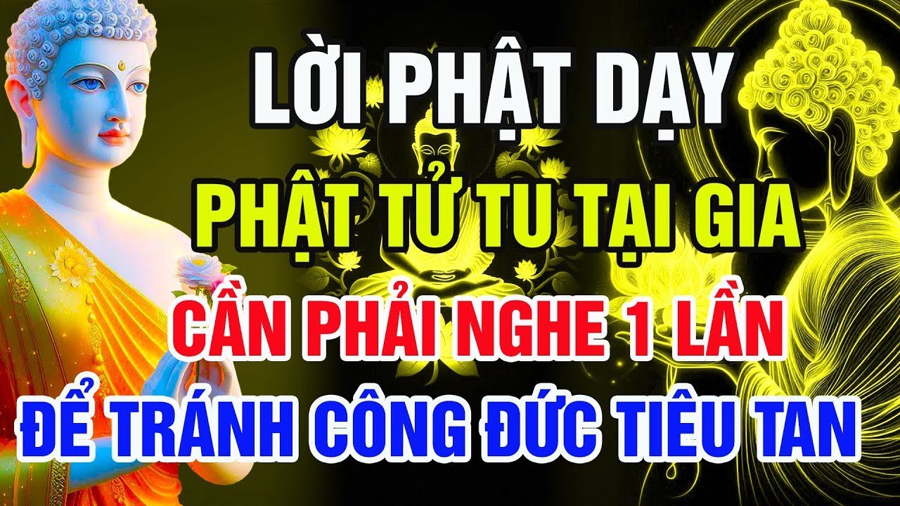 Mỗi Đêm Nghe Phật Dạy: Tu Tại Gia Cần Lưu Ý Để Công Đức Không Tiêu Tan