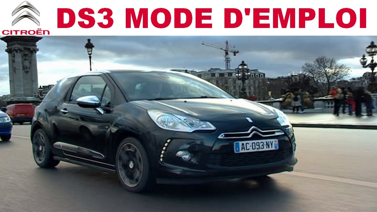 Citroën DS3 - Mode d'emploi