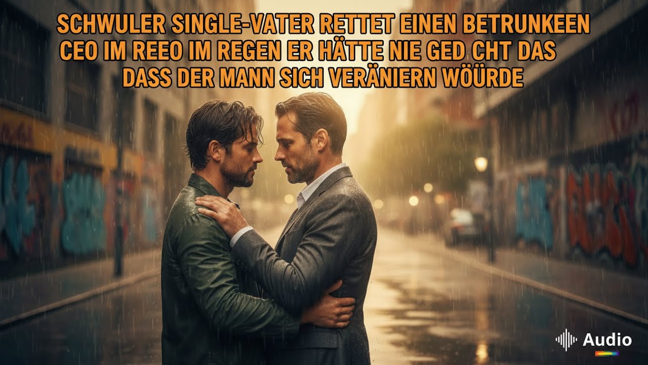 SCHWULER SINGLE-VATER RETTET EINEN BETRUNKENEN CEO IM REGEN — ER HÄTTE NIE GEDACHT, DASS DER MANN