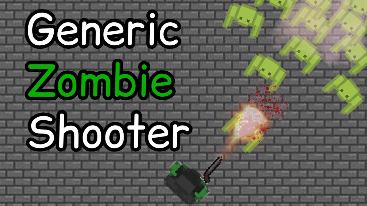Making a generic zombie shooter game in scratch!!! Devlog