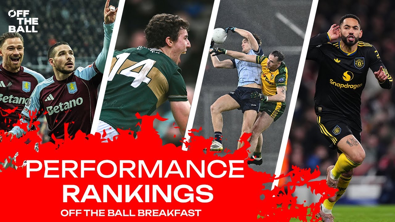 United's Massive win over faltering Arsenal | The GAA Leagues are back! | PERFORMANCE RANKINGS