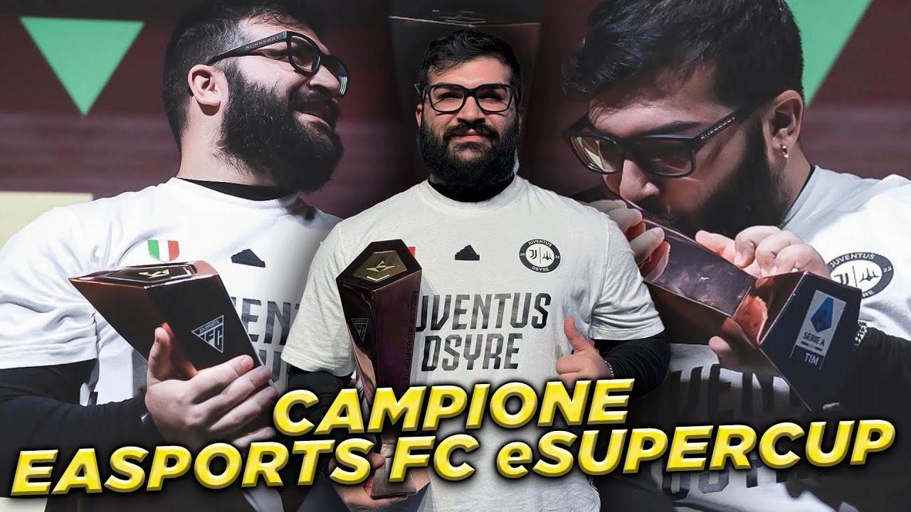 SONO CAMPIONE DELLA EA SPORTS FC eSUPERCUP 🏆