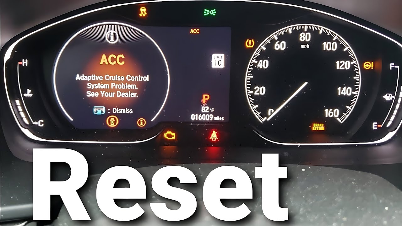 Как устранить проблему и сбросить настройки Honda CR-V: постоянно горят или мигают несколько пред...