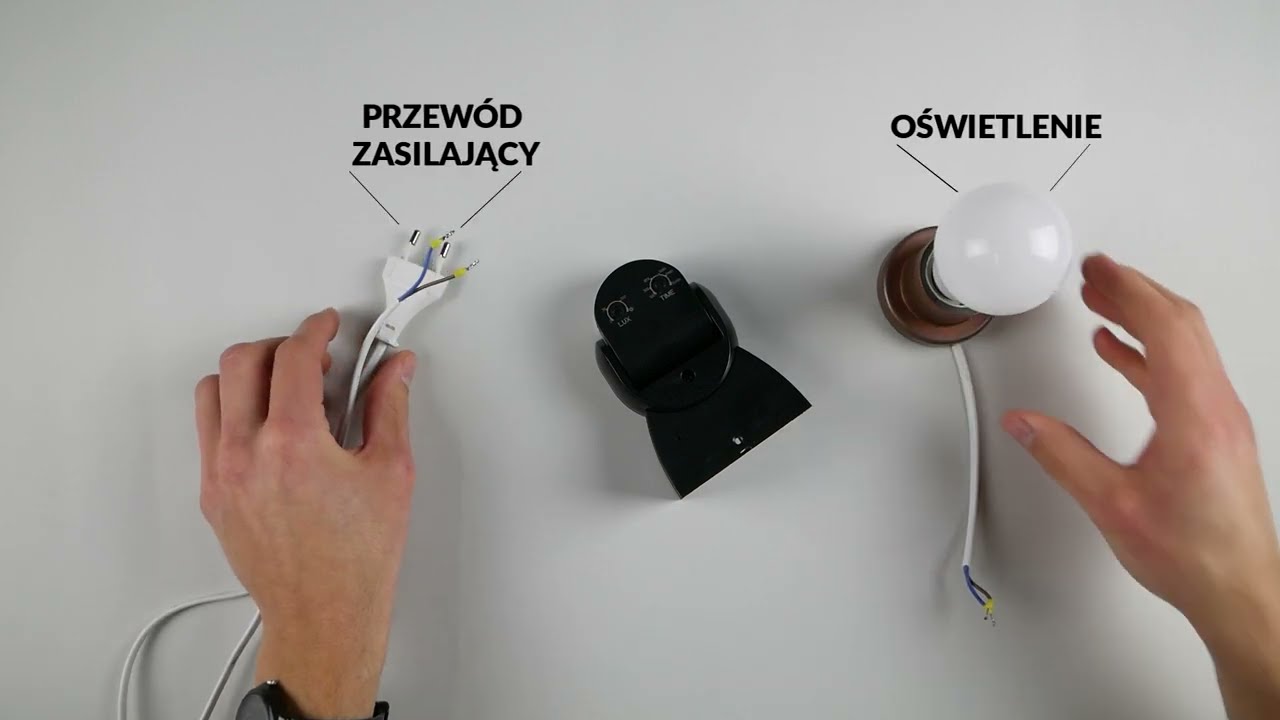 Jak prawidłowo podłączyć czujkę ruchu MD-11B7 | Eura-Tech