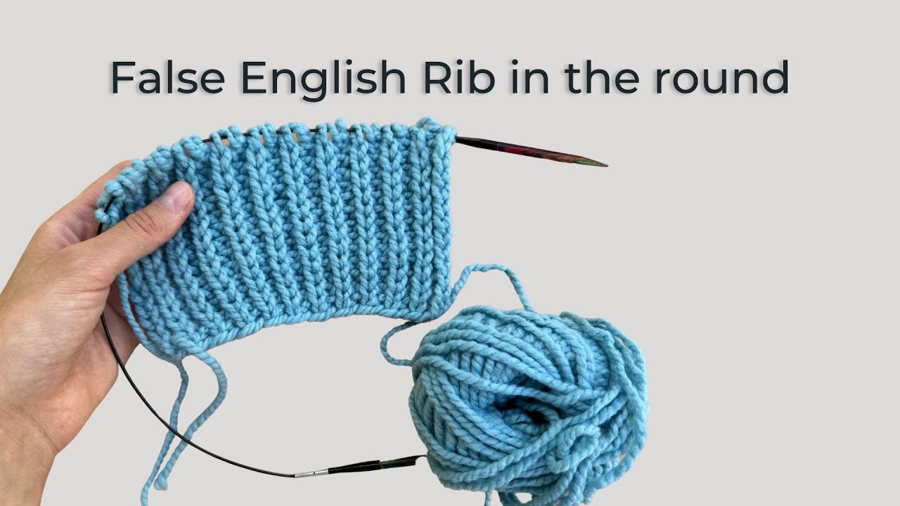False English/Fisherman’s Rib in the round