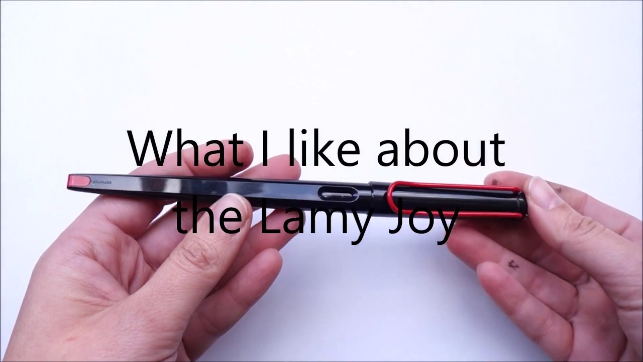 Lamy Joy Fountain Pen Review w/ Art On The Fridge
