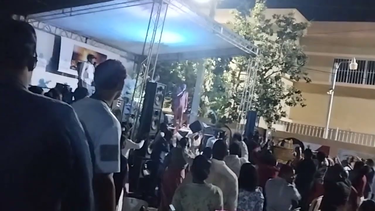 Mientras paseaban el Arca de Jehová En esta actividad, pastora Luciana terrible lo sucedido aquí 