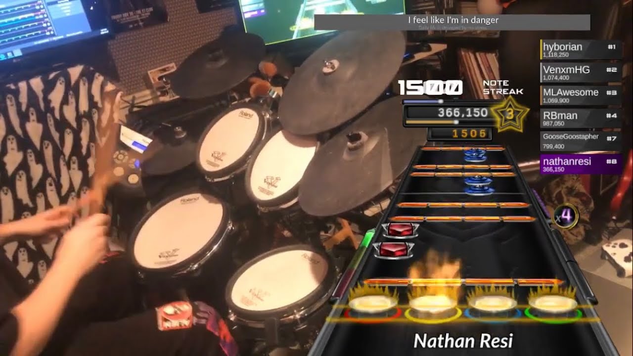 Panic Attack (2x) by Dream Theater - Pro Drums FC (Clone Hero)