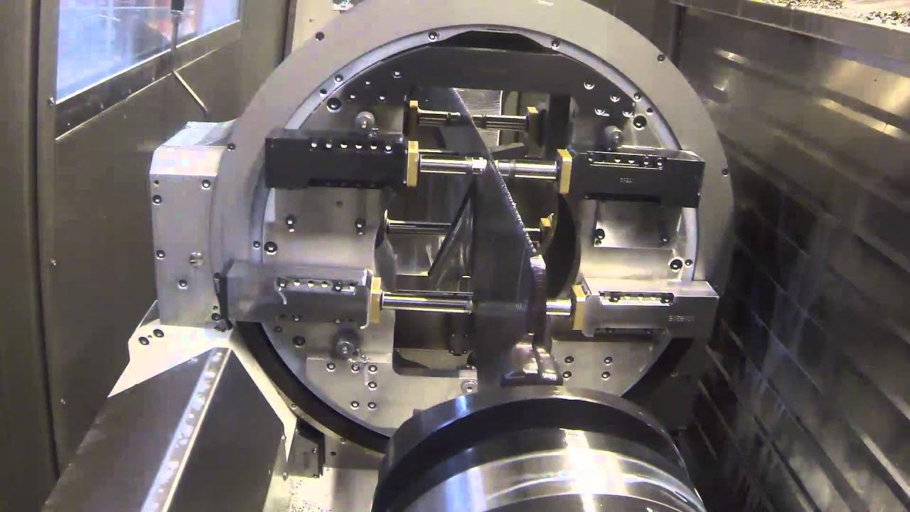 Efficient machining of XXL blades on Starrag LX 451