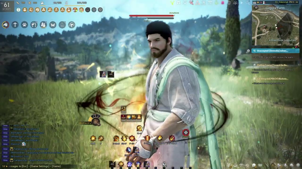 Black Desert Online: Sage Awakening PvE COMBO