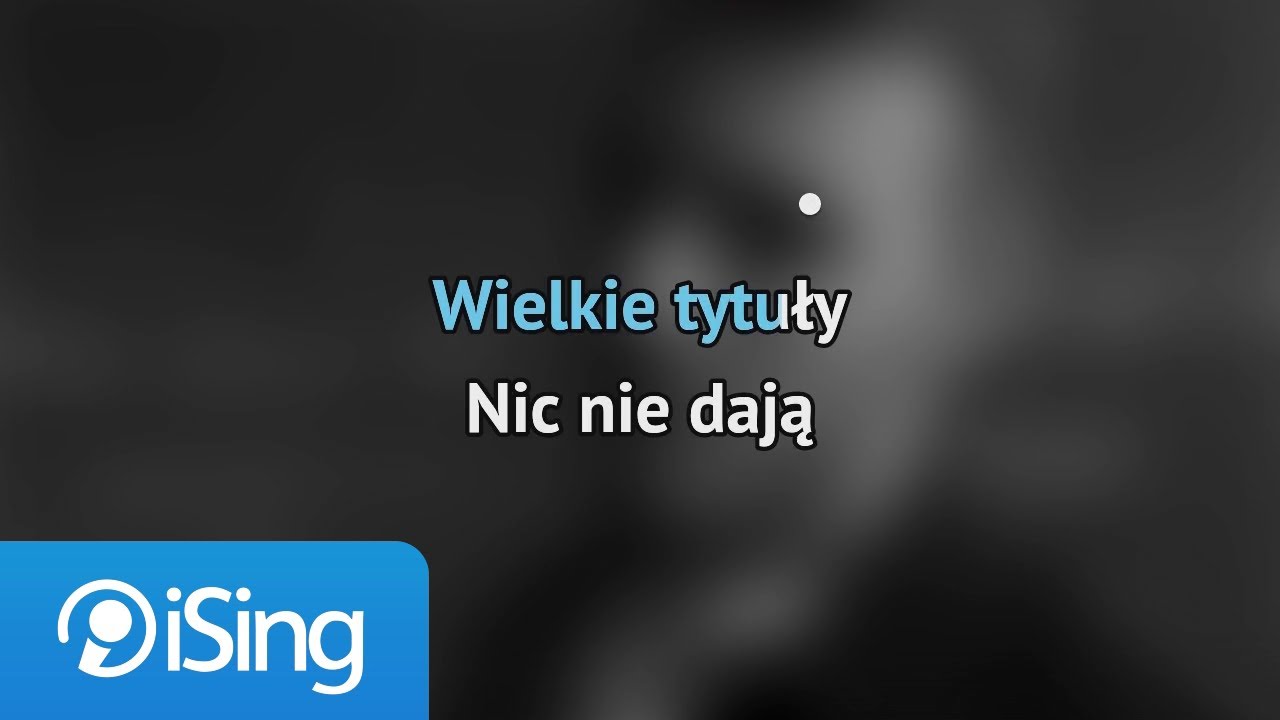 Krystian Ochman - Wielkie tytuły (karaoke iSing)