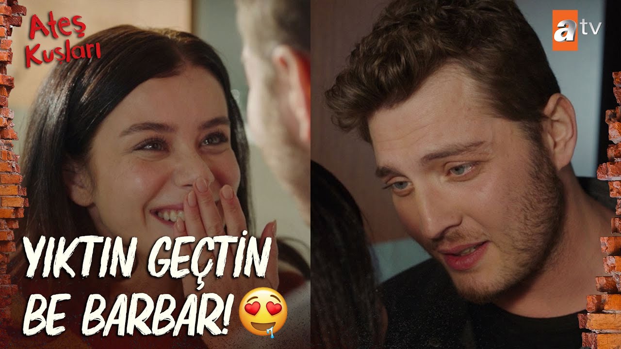 "Senin yeşil gözlerine her daldığımda sarhoş oluyorum... 😍" - Ateş Kuşları 40. Bölüm