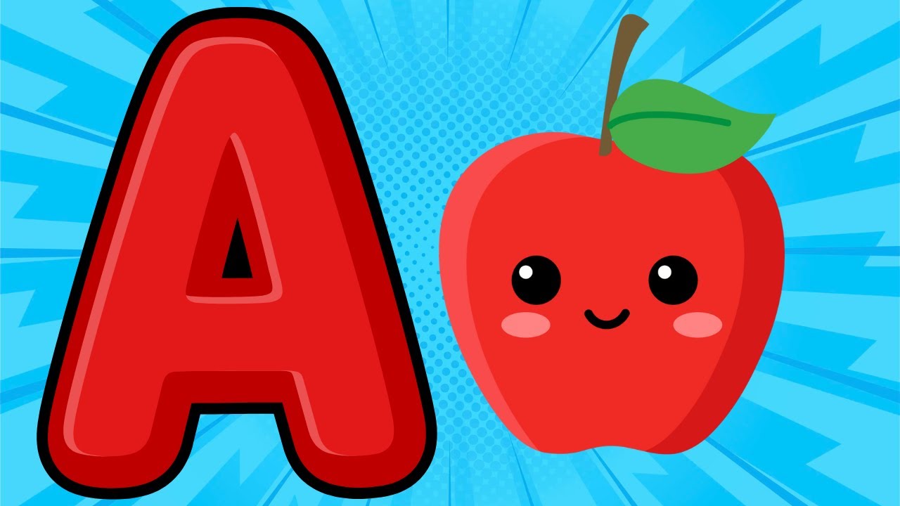 ABC Phonics song with TWO Words | A is for APPLE | ABC Alphabet Song for Kids | Lullaby Song | Baby