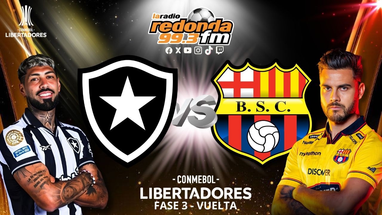 🔴 EN VIVO / COPA LIBERTADORES - BOTAFOGO vs BARCELONA SC - FASE 3 VUELTA /  10 DE MARZO 2026