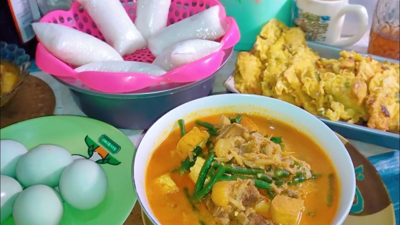Cara Masak Lontong Cukup 15  menit .Kenyal & tahan 3 hari‼️Lontong Pencok Khas Kediri 