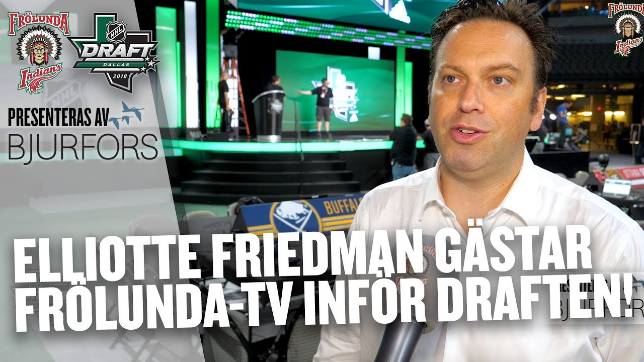 ANSEDDE ELLIOTTE FRIEDMAN G&Auml;STAR FR&Ouml;LUNDA-TV
