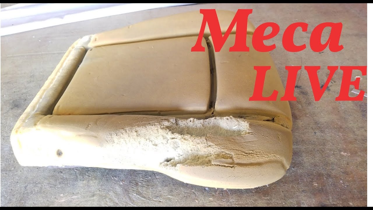 Como Reparar la Esponja (espuma) de un Asiento ) Live.