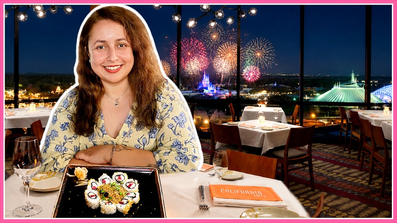 🎆 ЛУЧШИЙ вид на фейерверк в Disney World?! Полный обзор ресторана California Grill | Отель Contem...