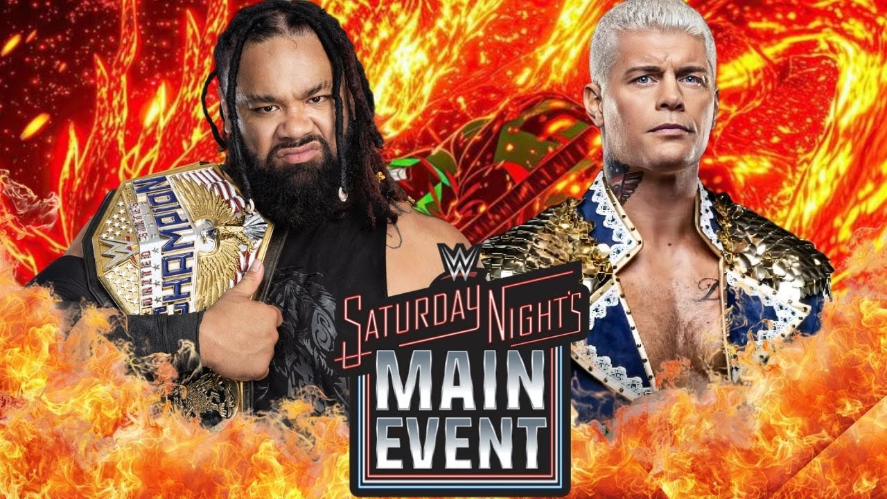 Джейкоб Фату против Коди Роудса в главном событии субботнего вечера WWE — ПОЛНЫЙ МАТЧ