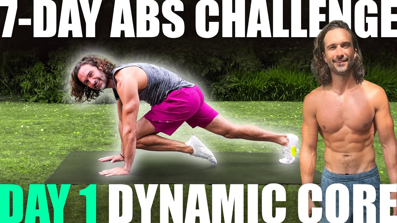 7-Day Abs Challenge Day 1: Dynamic Core | Joe Wicks Workouts
