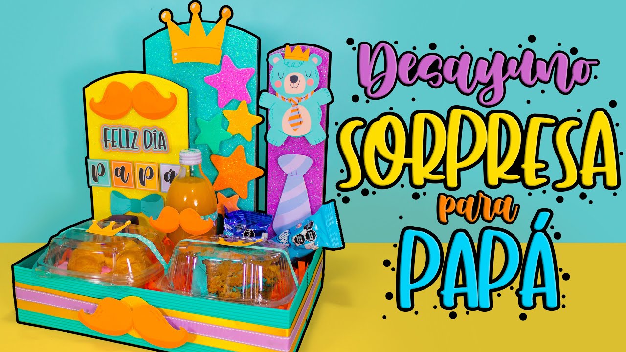 DIY: Desayuno SORPRESA para PAPÁ -  ESPECIAL DEL DIA DEL PADRE