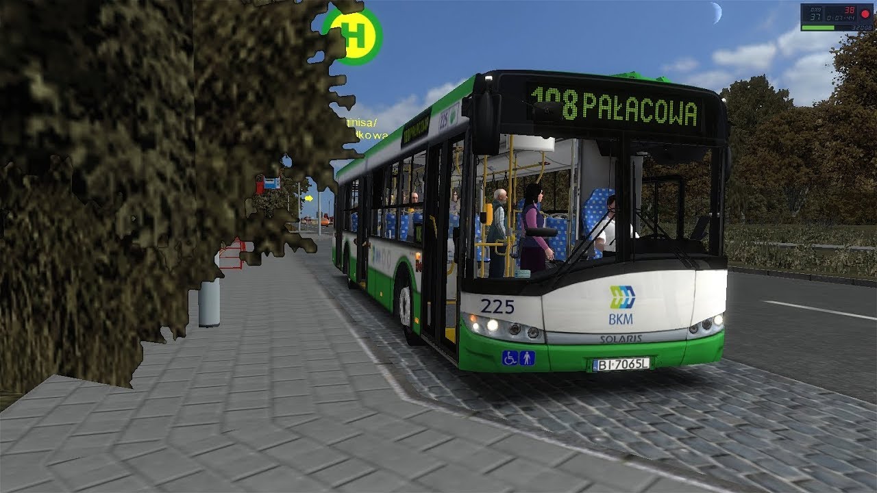 Projekt Białystok 9.7 Linia 108 kierunek Pałacowa