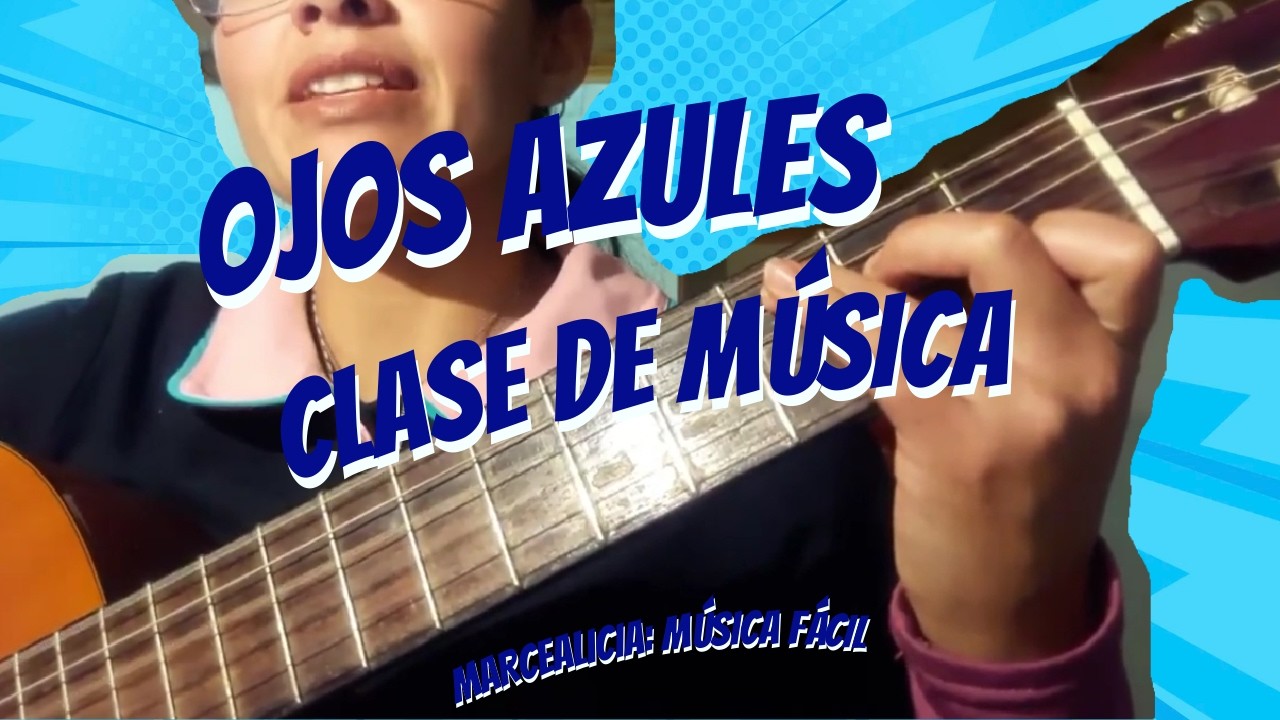 ojos azules guitarra
