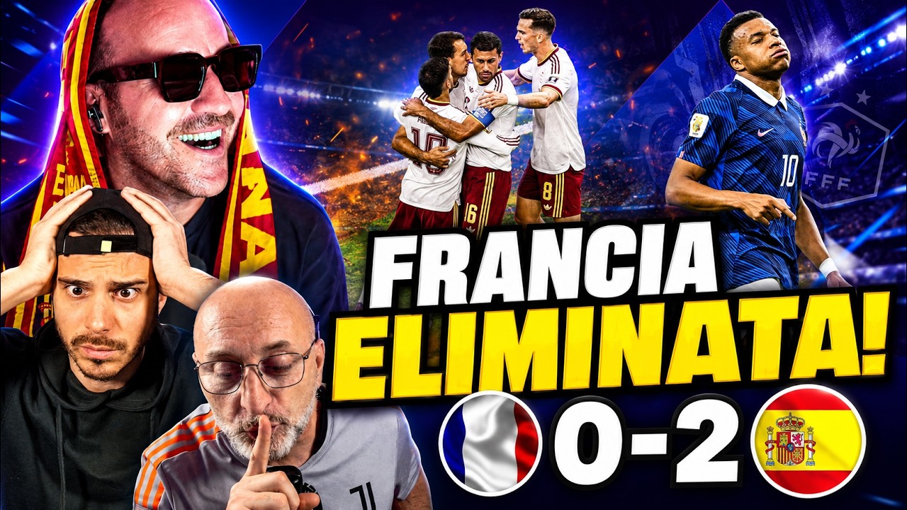 SPAGNA IN FINALEEE! FRANCESI A CASAAAA! ERANO I FAVORITI! MA CHE TRACOLLO!!!