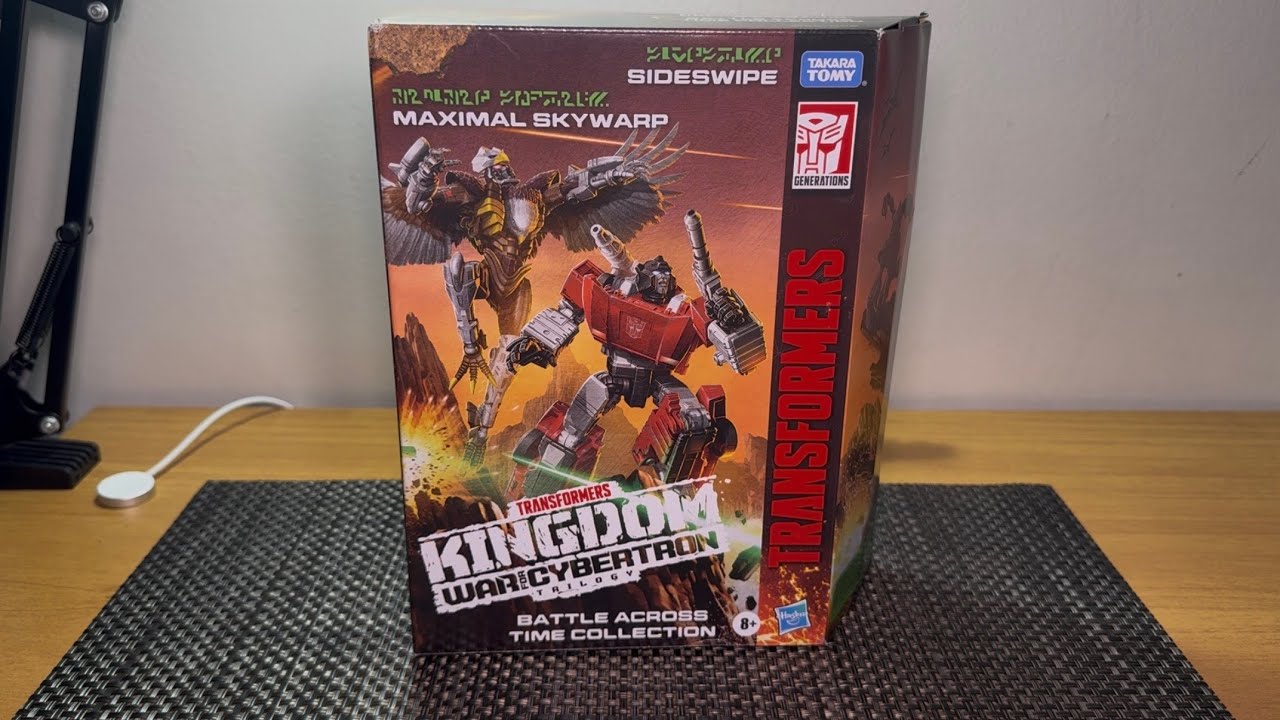 Transformers War For Cybertron Kingdom Skywarp e Sideswipe - Part 1 Sideswipe