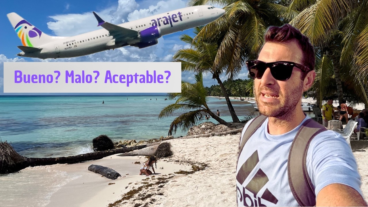 Lo BARATO sale CARO? Vuelo con ARAJET ✈️  Así me fue