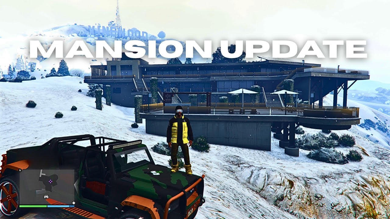 GTA 5 MANSION UPDATE! BUYIING $20,000,000 MANSION??