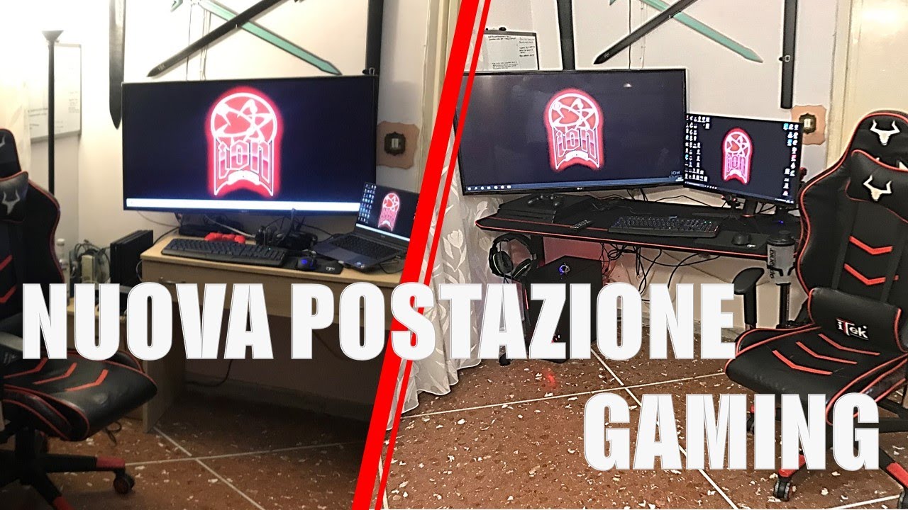 UPGRADE DEL MIO SET UP DA GAMING/EDITING 2021