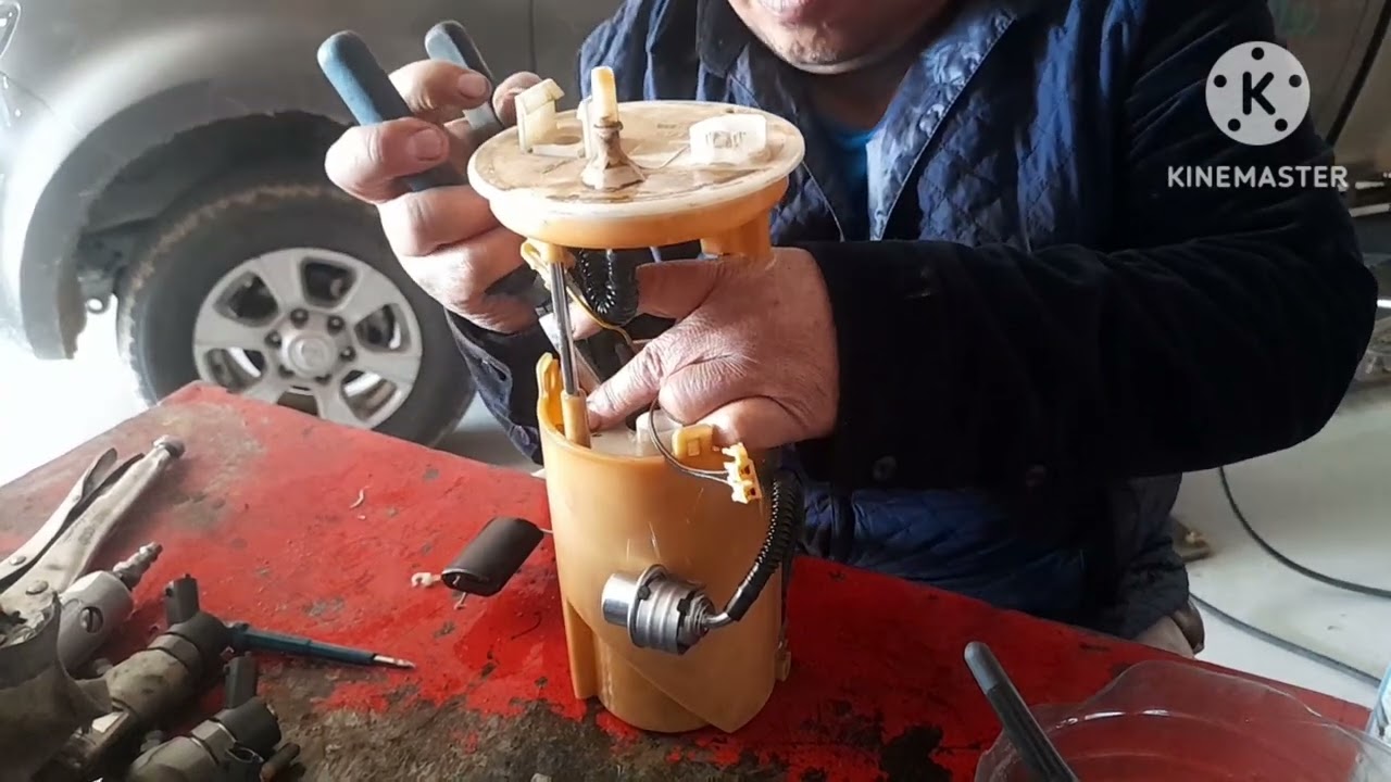 KIA MÒHAVE#FUEL FILTER REPLACE