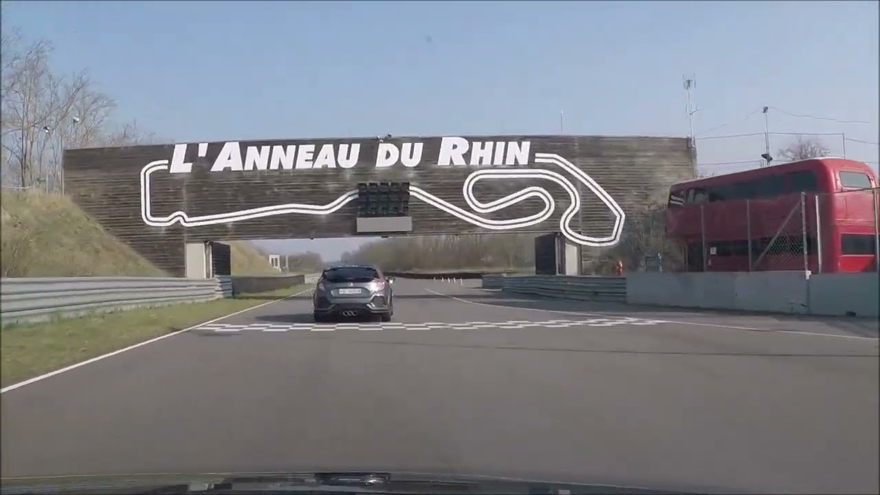 Anneau du Rhin 3.7km | Audi TT RS | Following Civic Type R and Integra