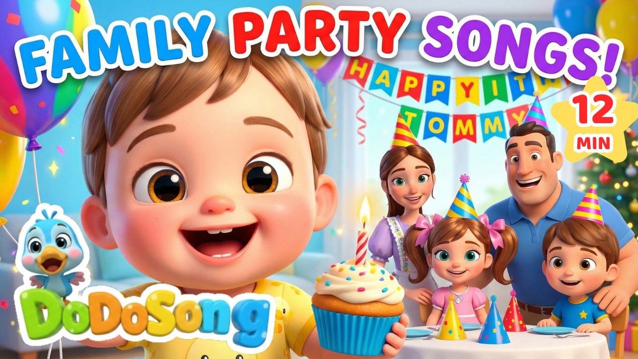 Family & Special Moments Songs | Happy Songs for Kids | DodoSong Nursery Rhymes