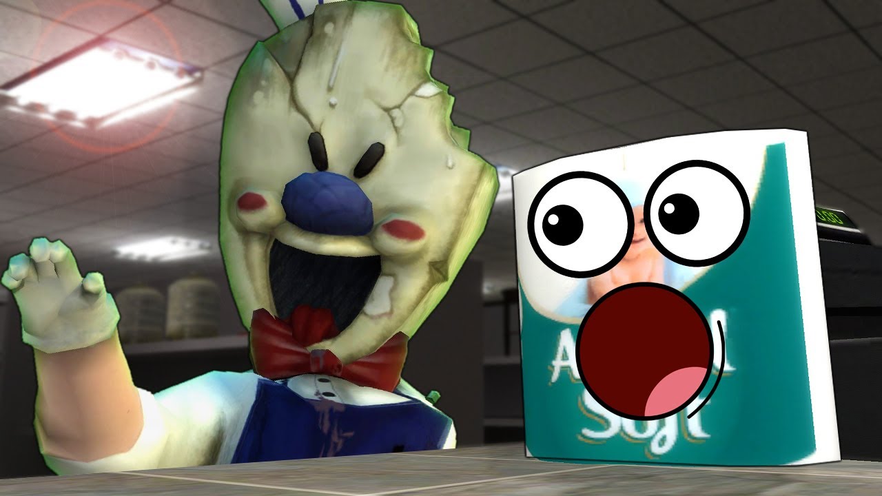ROD From Ice Scream Is Hunting Us in Gmod! - Garry's Mod Multiplayer Hide and Seek