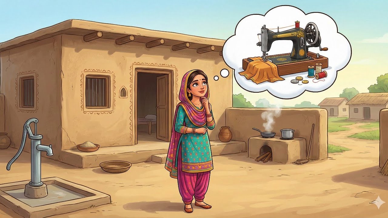 Day in the Life of aVillage Tailor I Fatima's Inspiring Story #saleha story 